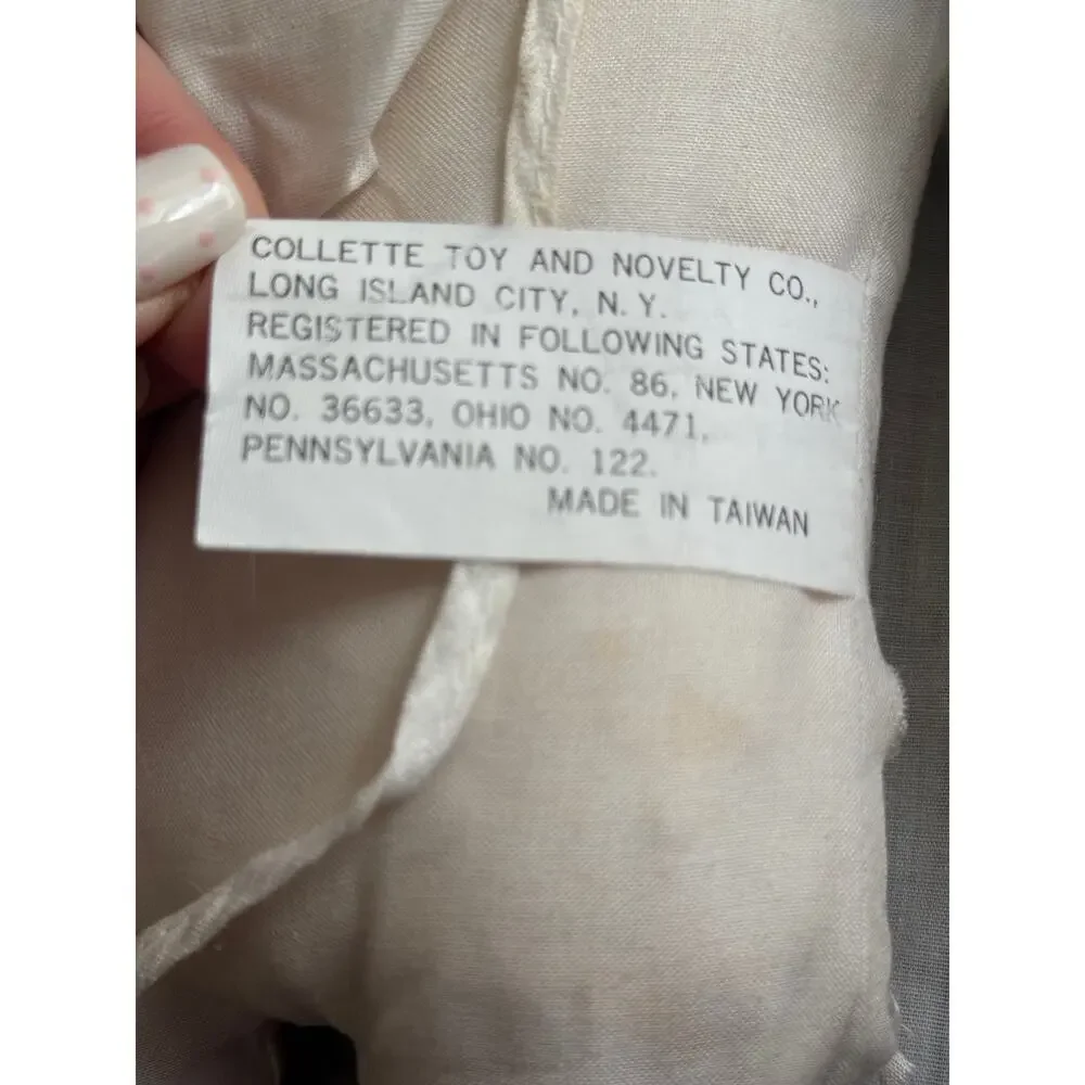 VTG 1985 Collette Toy Baby Doll Sleep Eyes African American‎